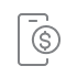 Phone and money app icon.